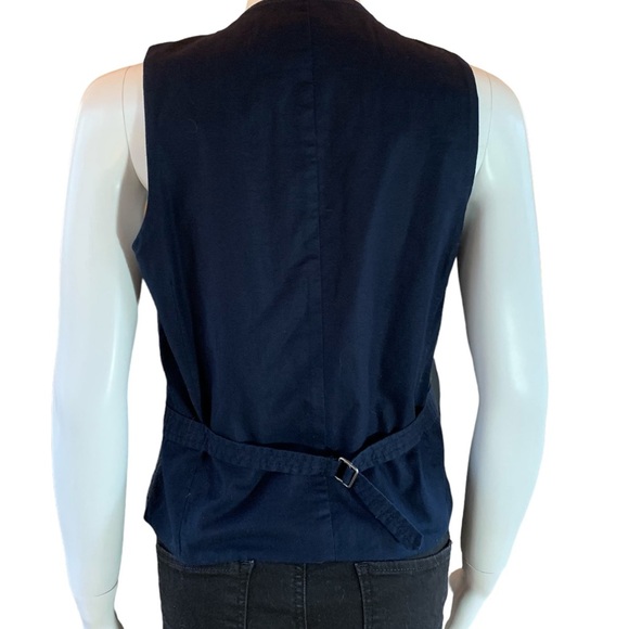 Ralph Lauren pinstripe vest size medium - Picture 6 of 9
